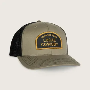Cowboy Cool "Support Your Local Cowboy" Hat casual-baseball-cap