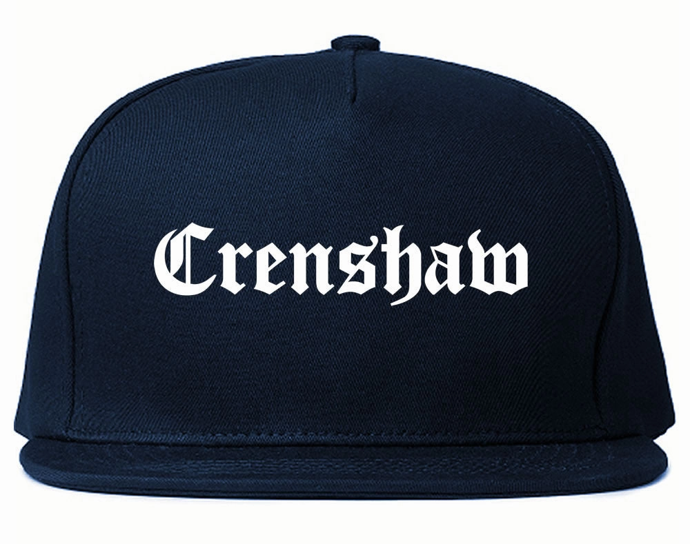 Crenshaw Old English California Snapback Hat
