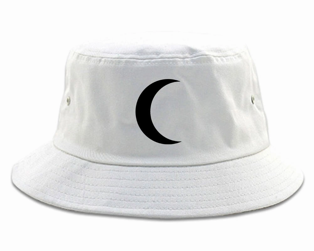 Crescent Moon Chest Mens Bucket Hat