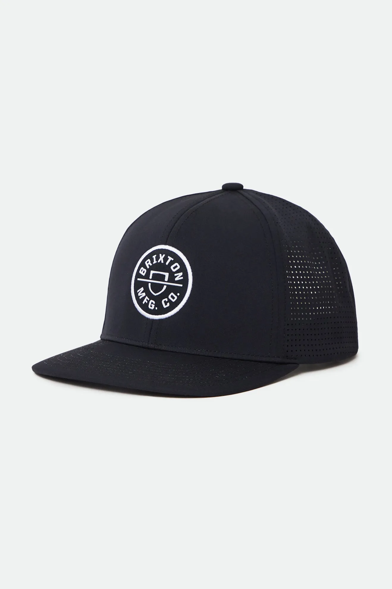 Crest Netplus Utility Snapback - Black casual-dad-hat