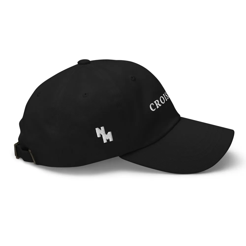 Croissant Cap White Font
