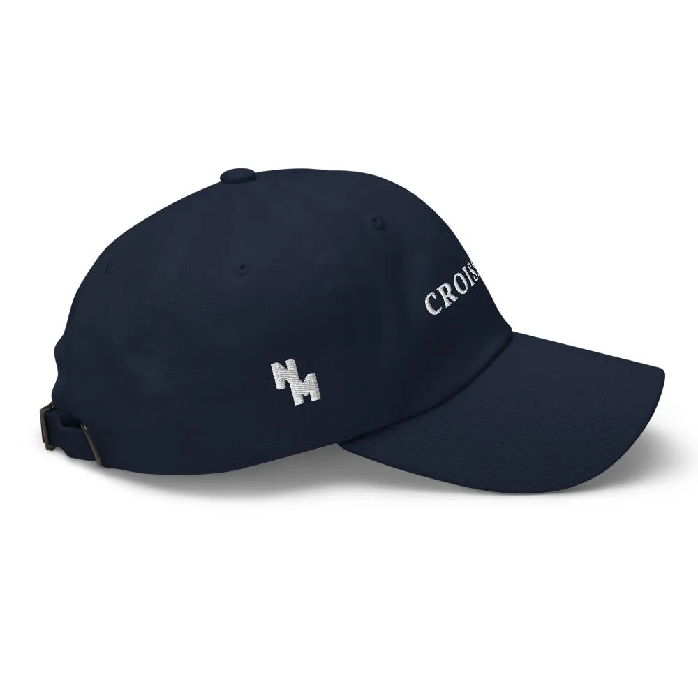 Croissant Cap White Font