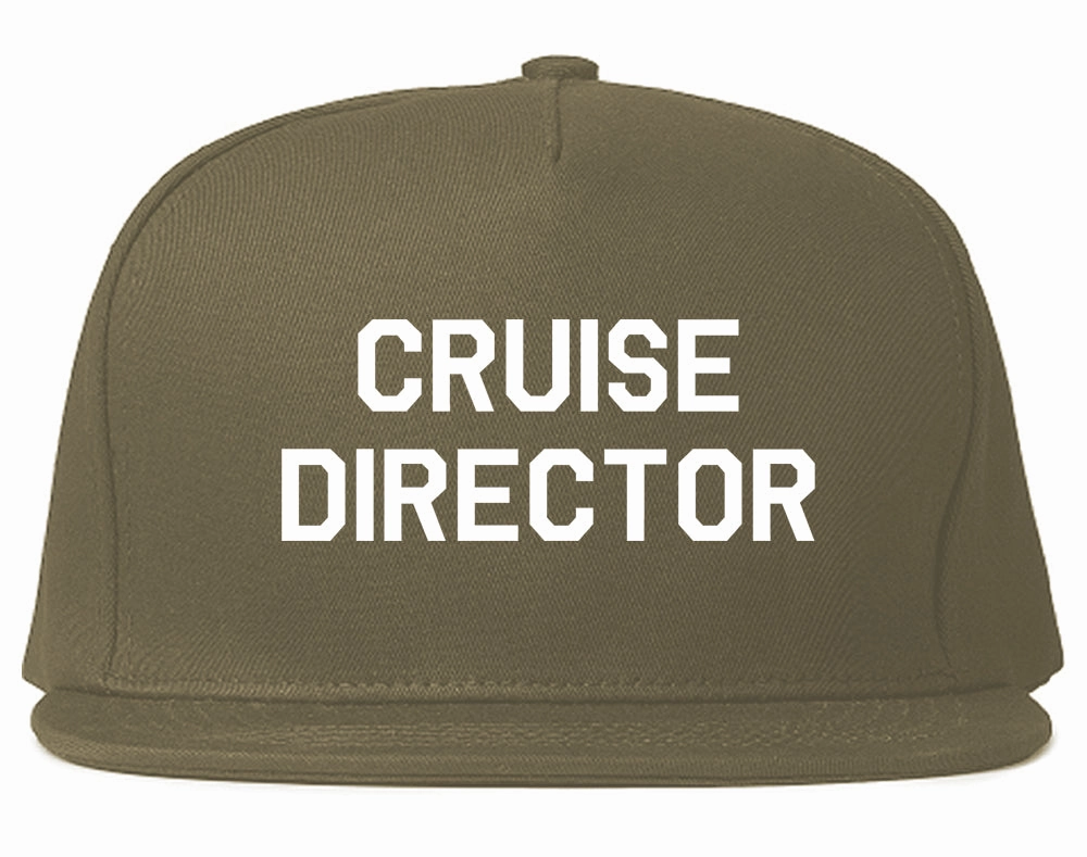 Cruise Director Mens Snapback Hat