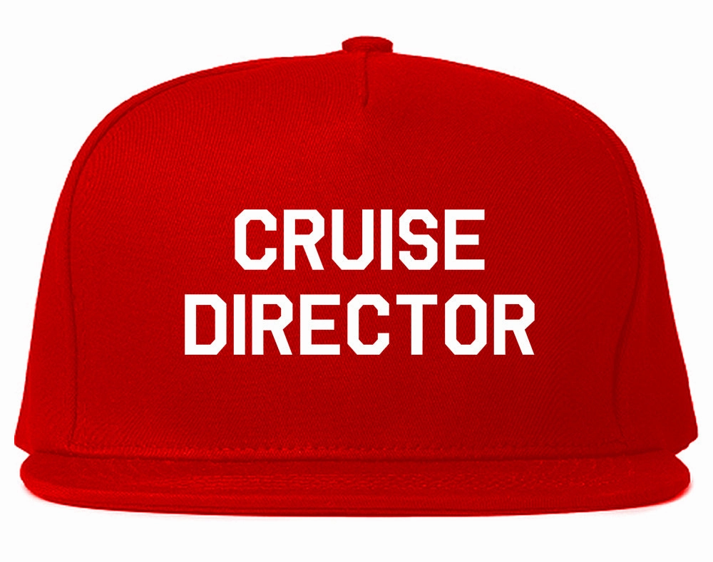 Cruise Director Mens Snapback Hat