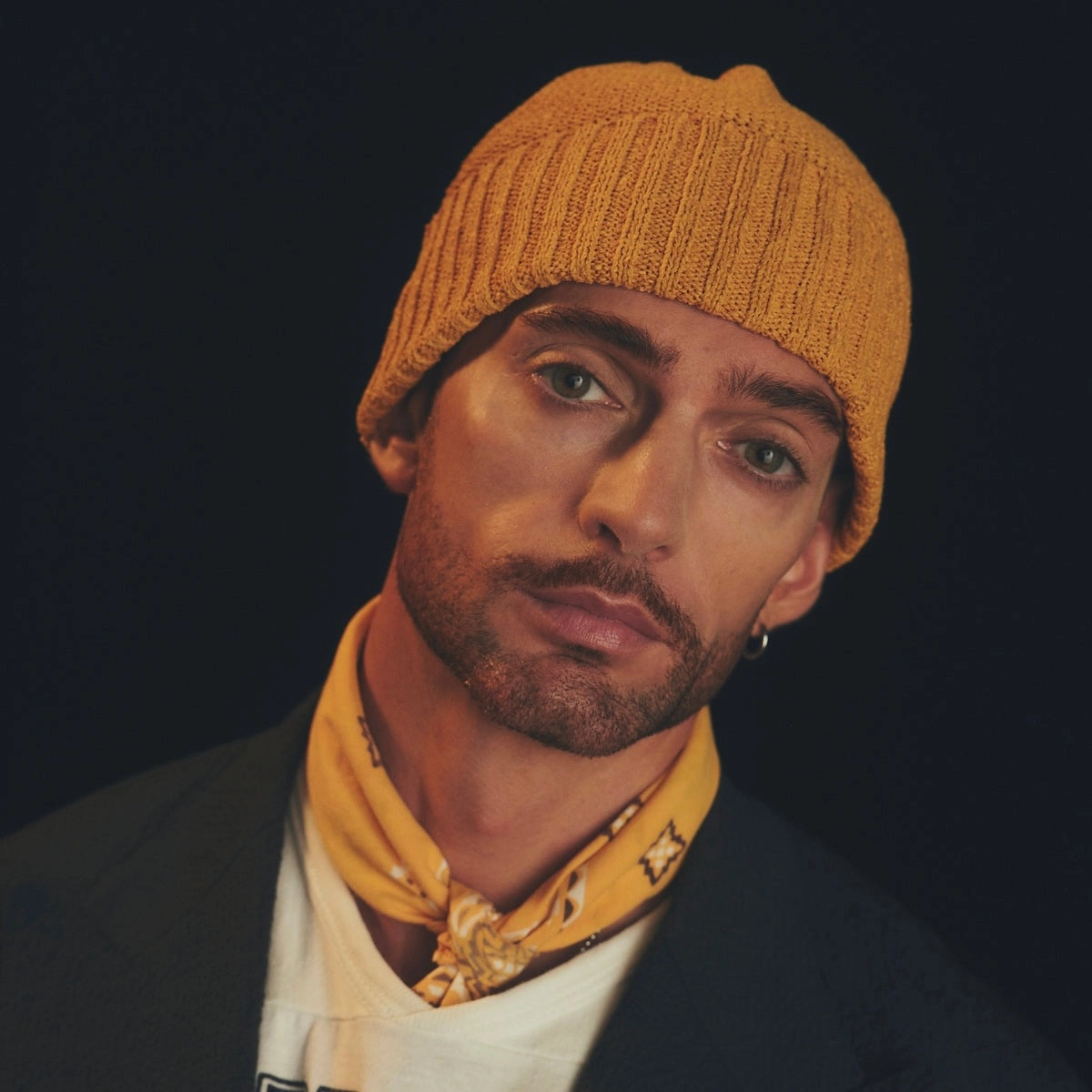 CRUNCHY BEANIE - Yellow