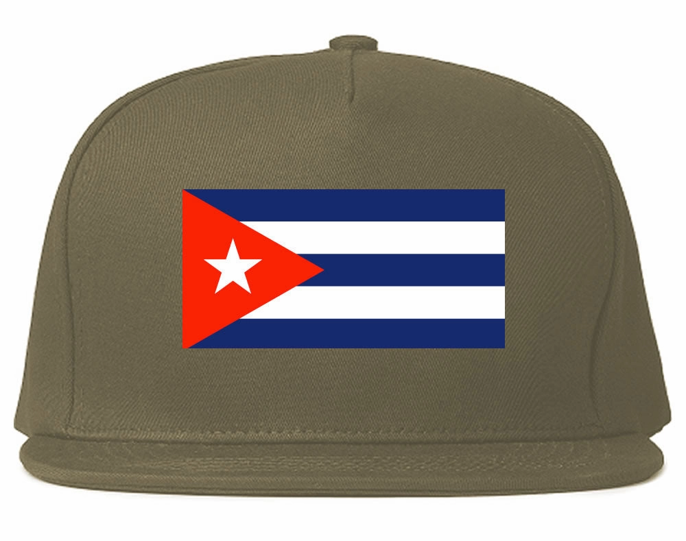 Cuba Flag Country Printed Snapback Hat Cap
