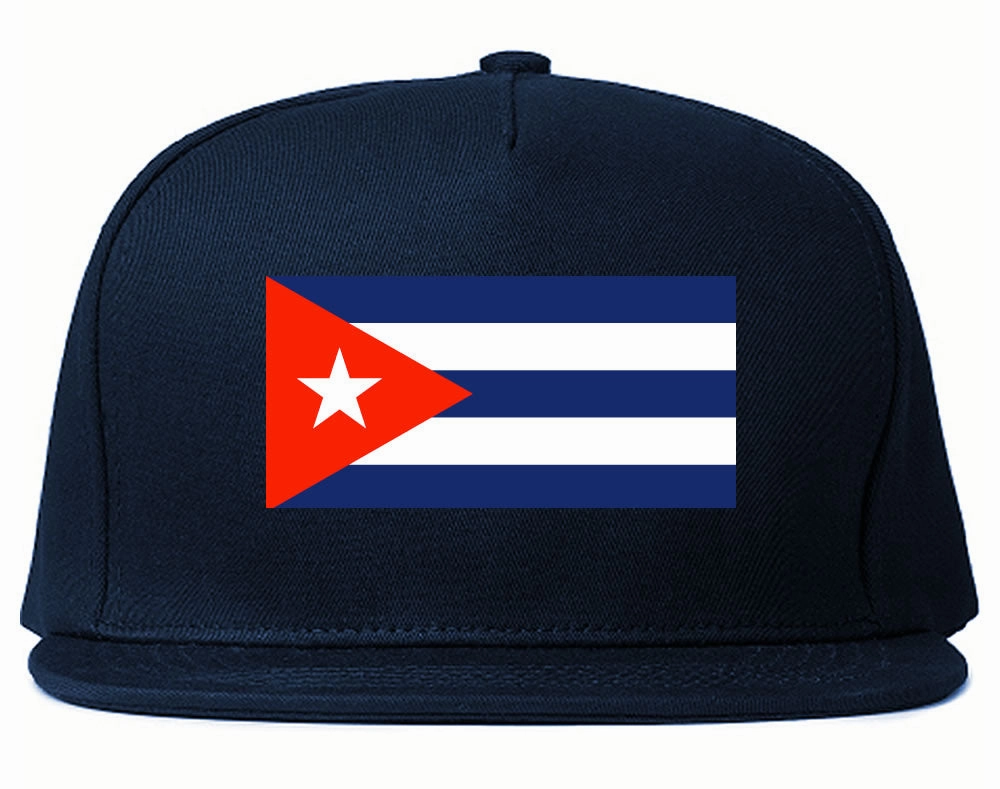 Cuba Flag Country Printed Snapback Hat Cap