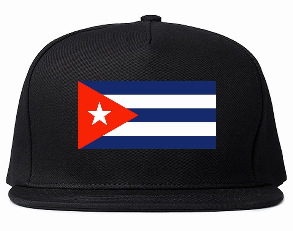 Cuba Flag Country Printed Snapback Hat Cap