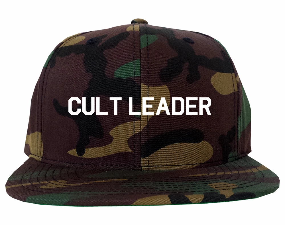 Cult Leader Costume Mens Snapback Hat