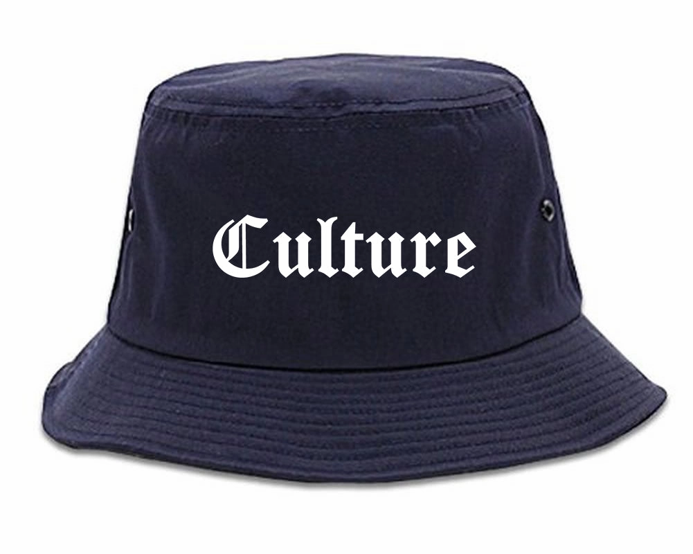 Culture Gothic Font Mens Bucket Hat