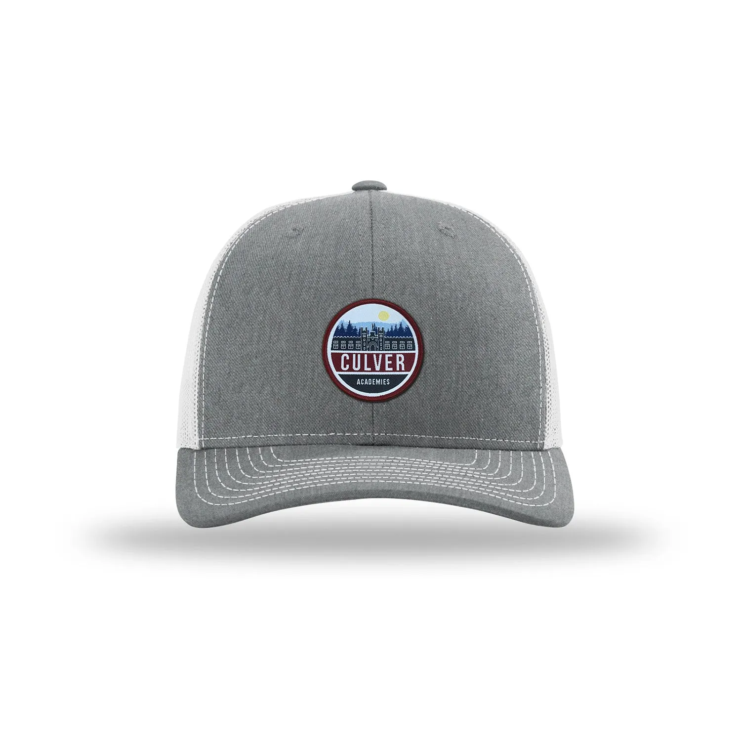 Culver Building-Scape Trucker Hat - Grey & White casual-dad-hat