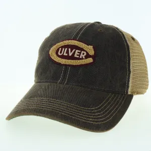 Culver Chenille Old Favorite Trucker Hat - Black casual-dad-hat