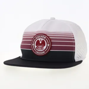 Culver Legion Raise the Bar - Black, Maroon & White casual-dad-hat