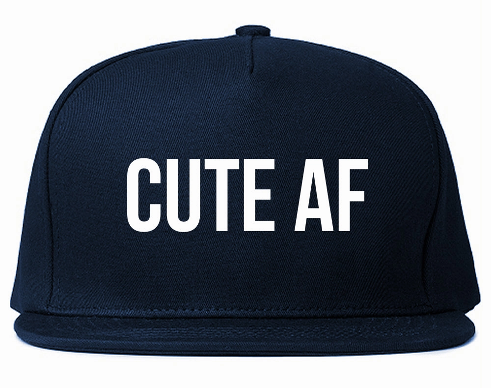 Cute AF Mens Snapback Hat