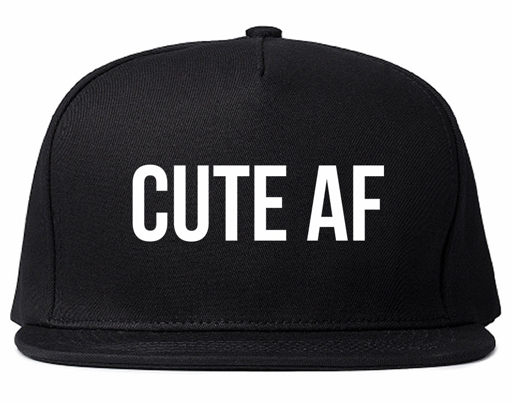Cute AF Mens Snapback Hat