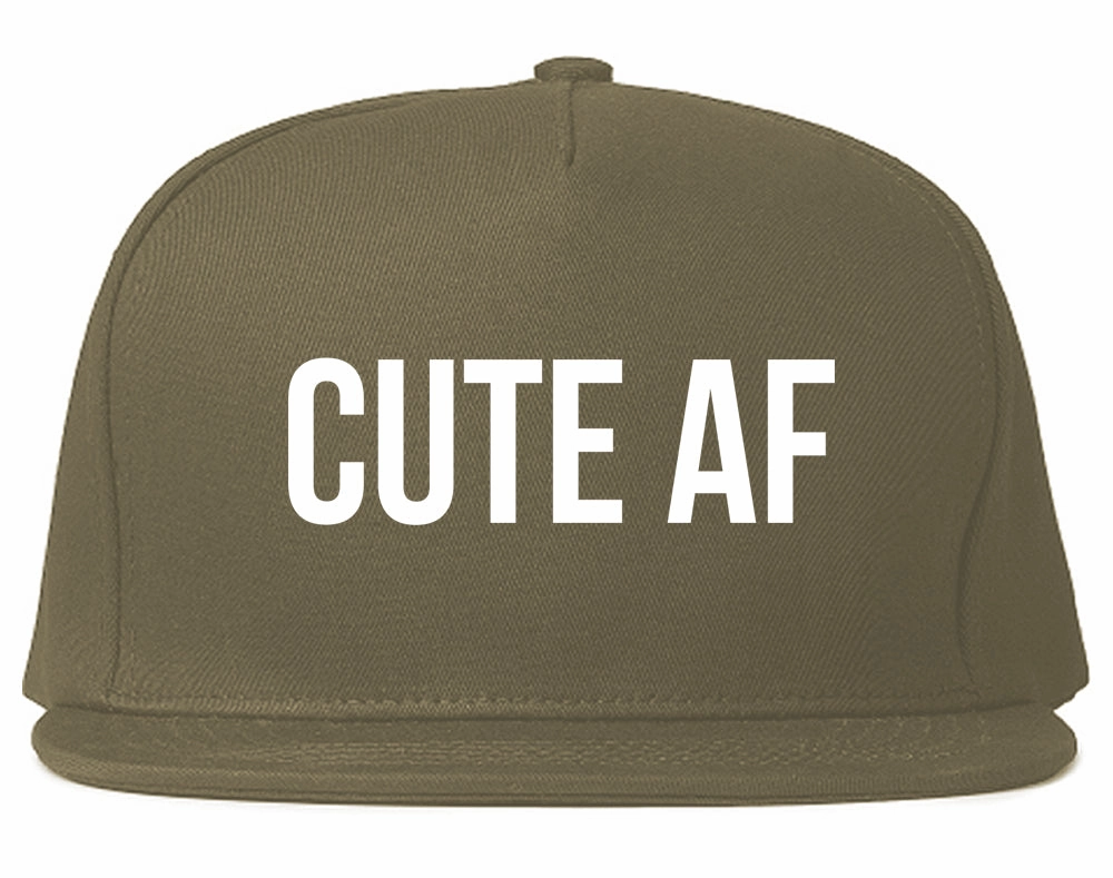 Cute AF Mens Snapback Hat