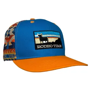 Dalewear Rodeotime Sunset Navajo Flatbill casual-baseball-cap