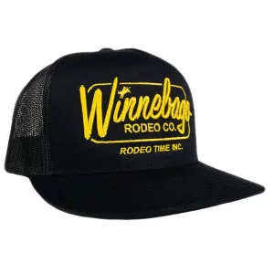 Dalewear Winnebago Black Flatbill Cap casual-baseball-cap