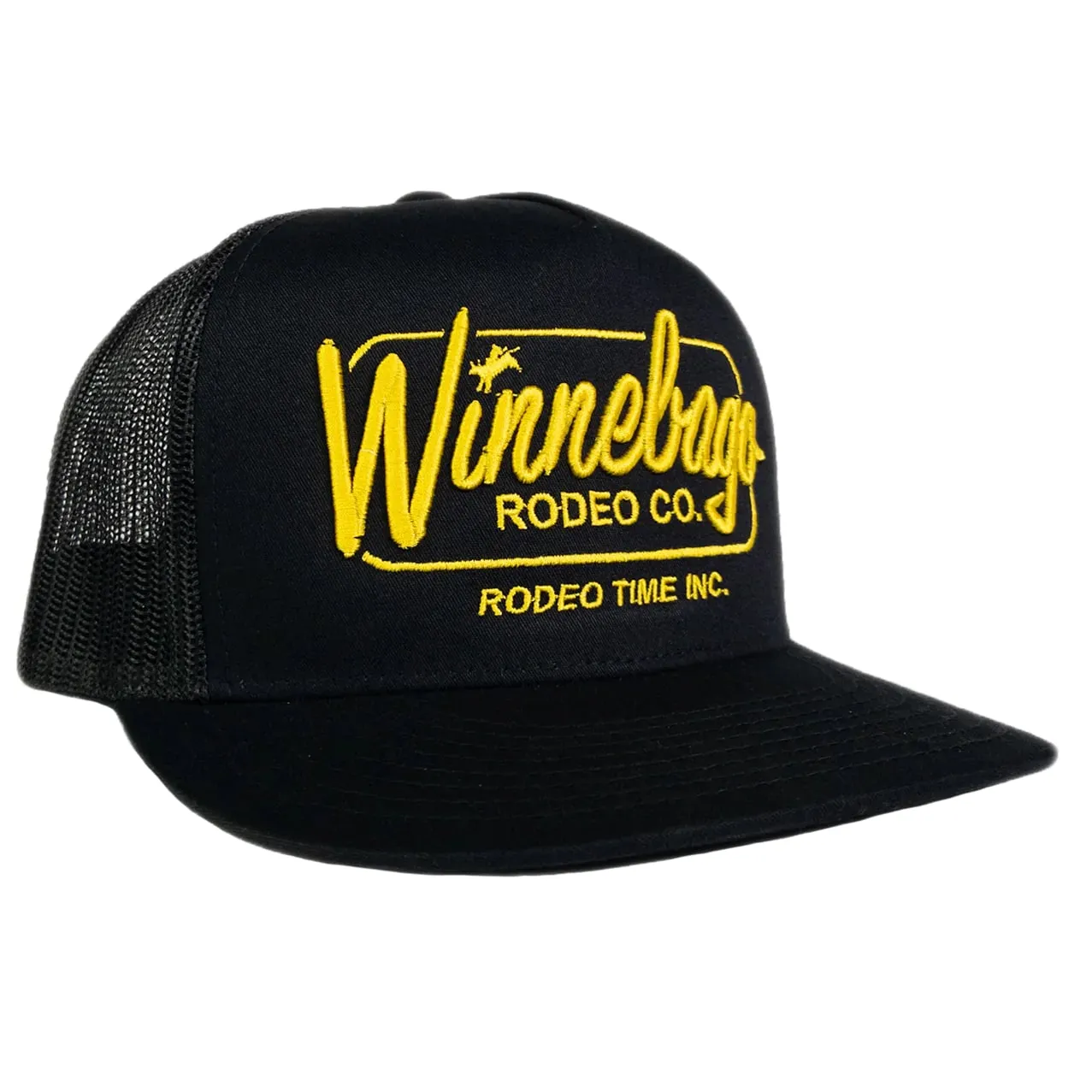 Dalewear Winnebago Black Flatbill Cap casual-baseball-cap