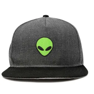 Dalix Alien Snapback Hat casual-embroidered-cap