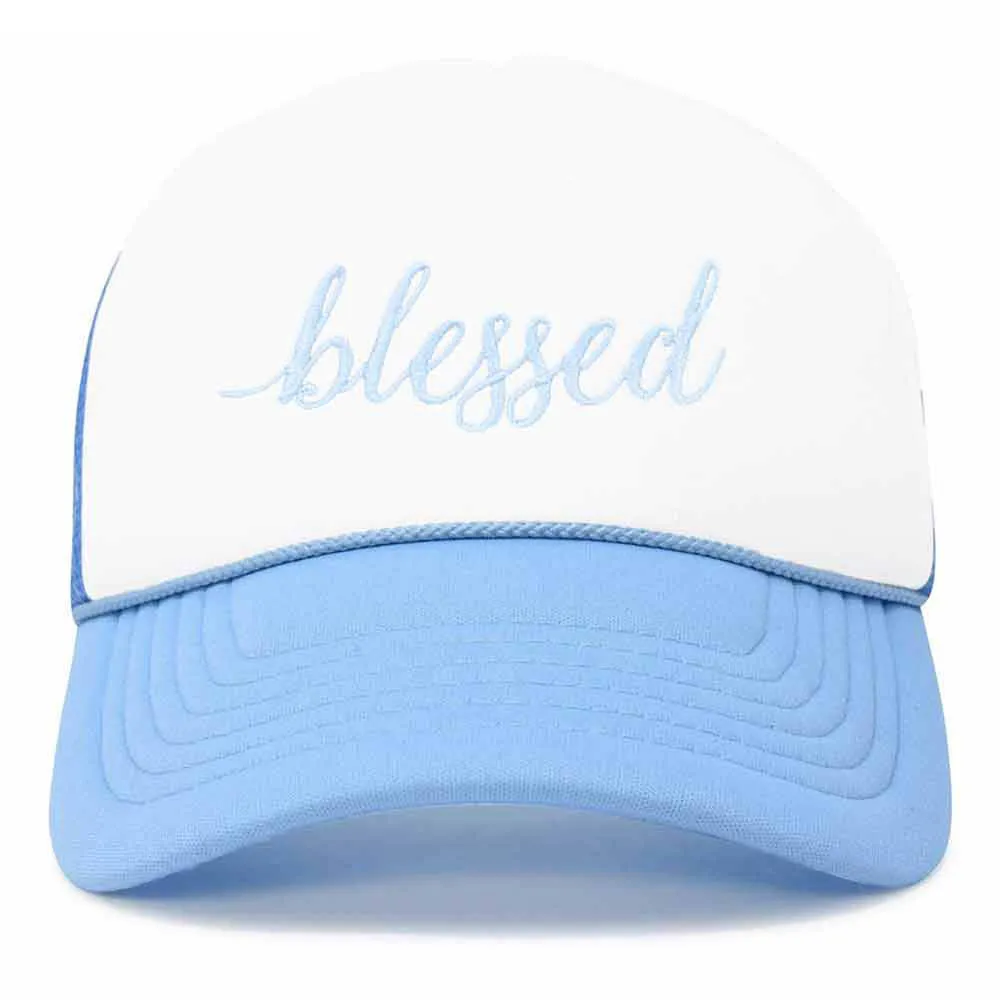 Dalix Blessed Trucker Hat casual-dad-hat