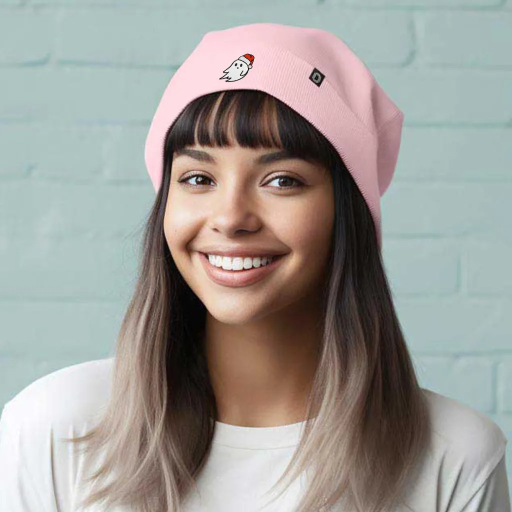 Dalix Christmas Ghost Beanie casual-embroidered-cap