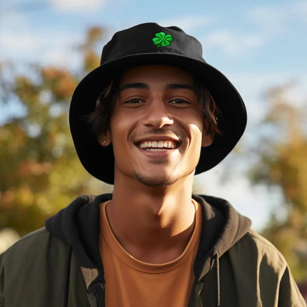 Dalix Clover Bucket Hat casual-dad-hat