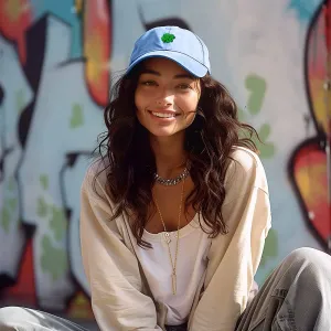 Dalix Clover Hat casual-embroidered-cap