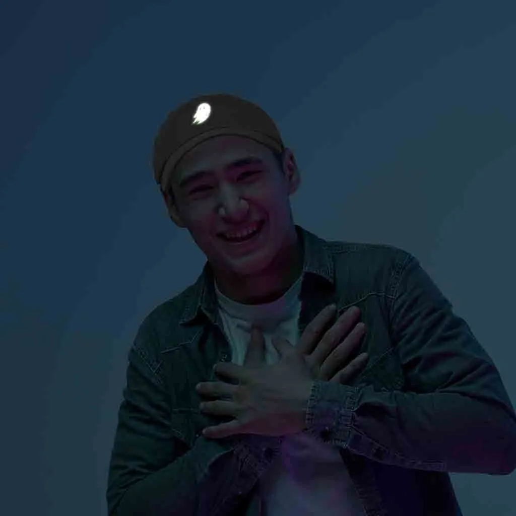 Dalix Ghost Hat (Glow in the Dark)