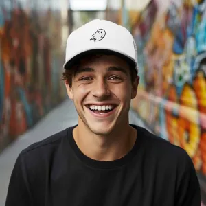 Dalix Ghost Trucker Hat casual-dad-hat