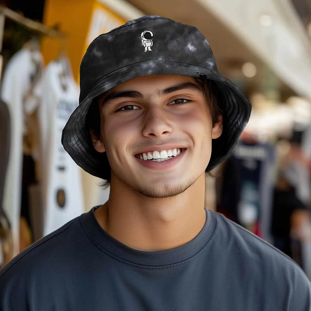 Dalix Mens Astronaut Cotton Bucket Hat