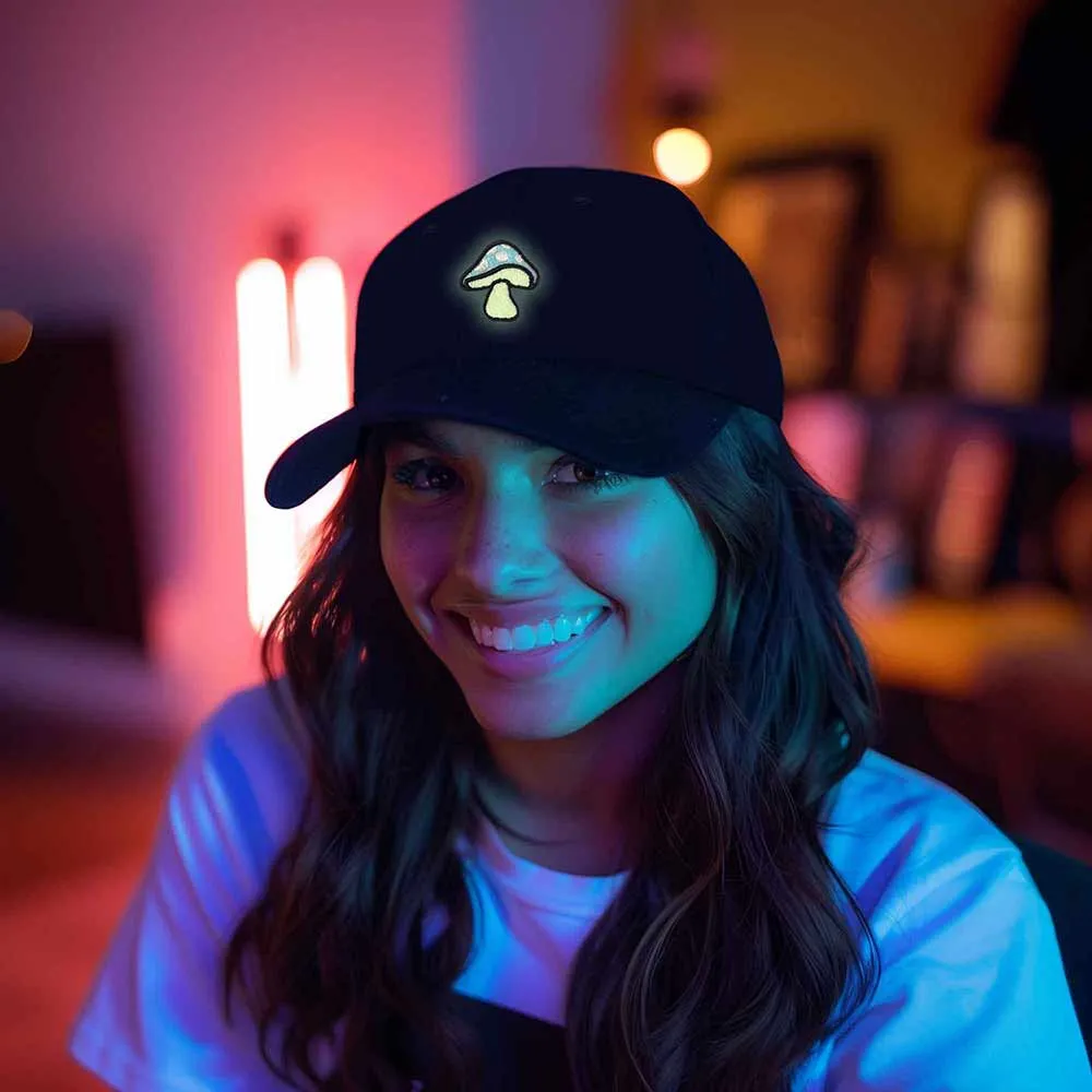 Dalix Mushroom Hat (Glow in the Dark)