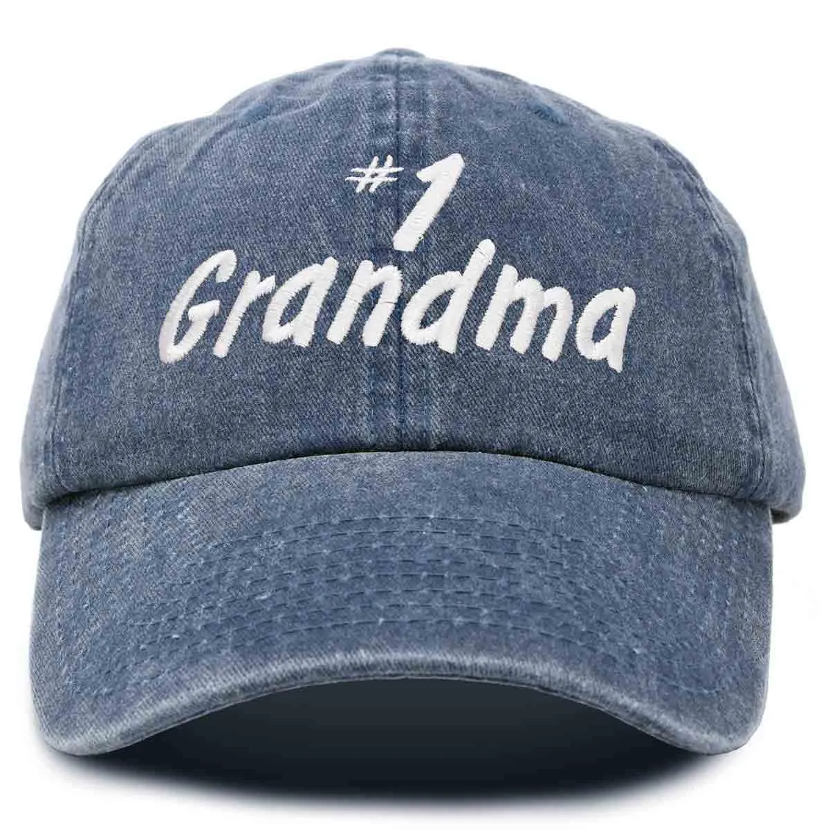 Dalix Number 1 Grandma Hat casual-embroidered-cap