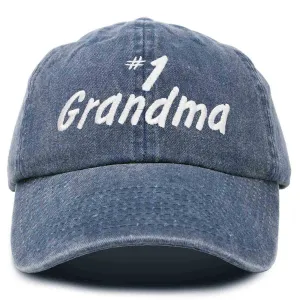 Dalix Number 1 Grandma Hat casual-embroidered-cap