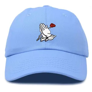Dalix Prayer Hands Hat casual-embroidered-cap