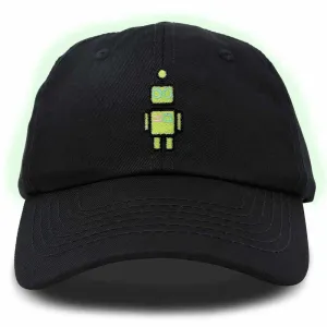 Dalix Robot Hat (Glow in the Dark) casual-dad-hat