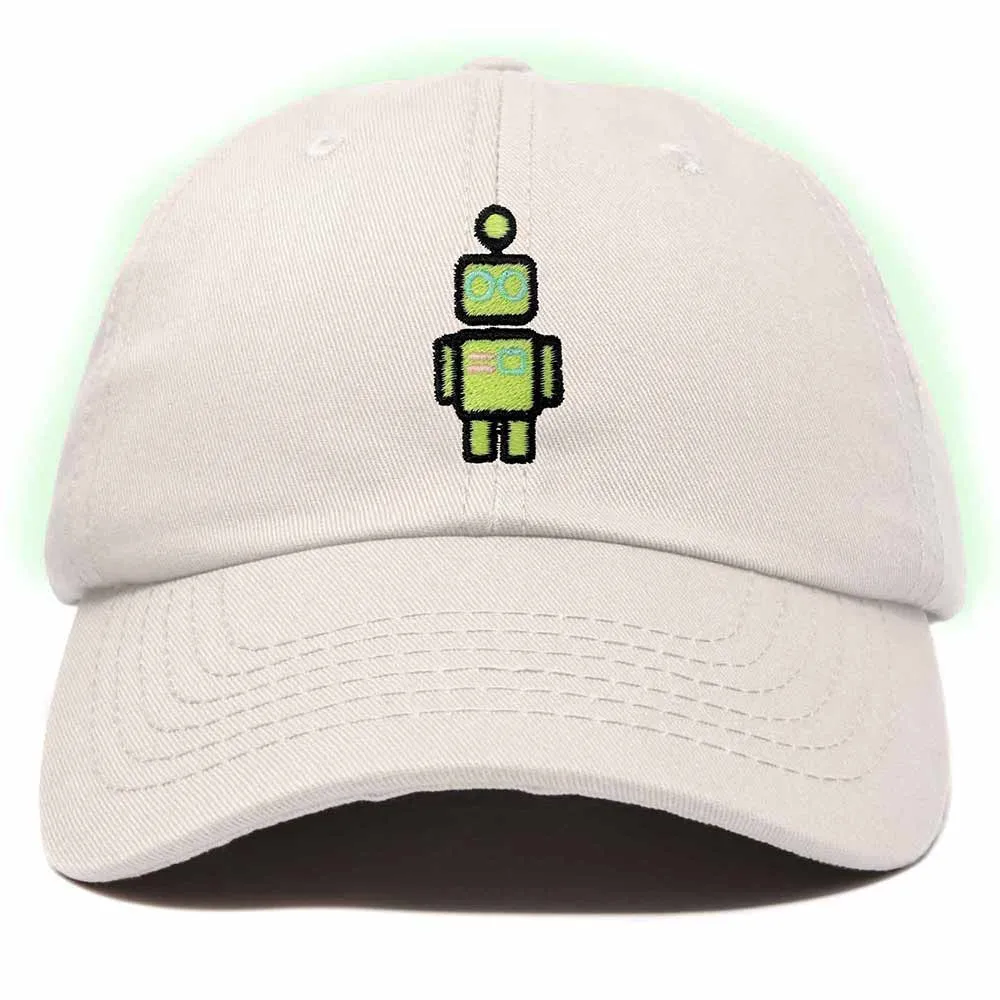 Dalix Robot Hat (Glow in the Dark)