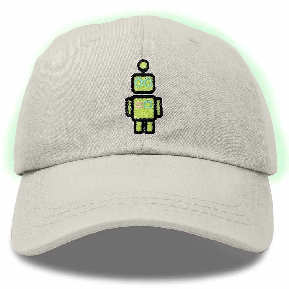 Dalix Robot Hat (Glow in the Dark)