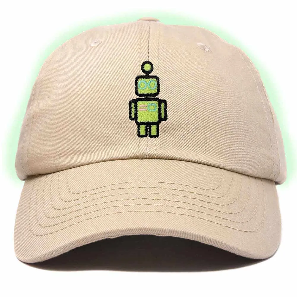Dalix Robot Hat (Glow in the Dark)