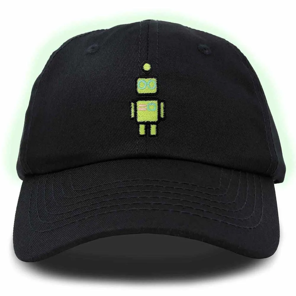 Dalix Robot Hat (Glow in the Dark) casual-dad-hat