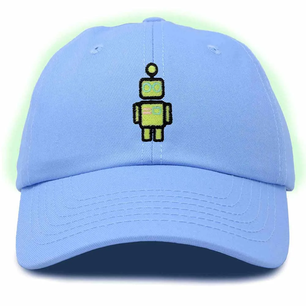 Dalix Robot Hat (Glow in the Dark)