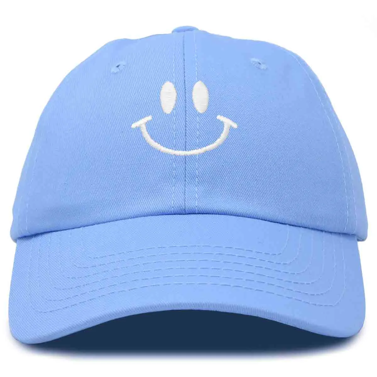 Dalix Smile Face Cap casual-dad-hat