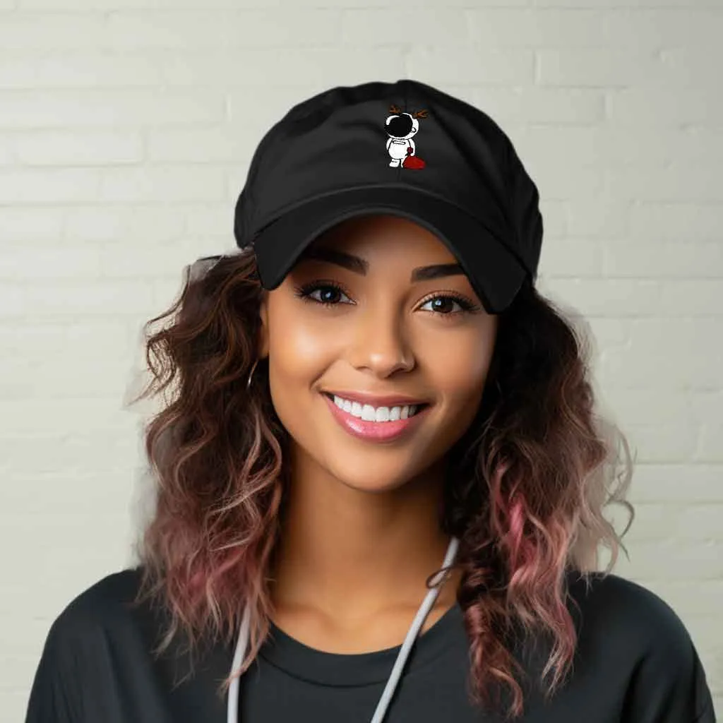 Dalix Space Rudolph Hat casual-dad-hat