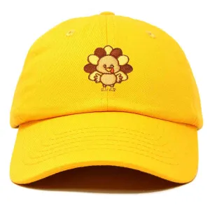Dalix Turkey Hat Womens Thanksgiving Baseball Cap casual-embroidered-cap