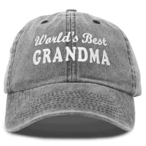 Dalix Worlds Best Grandma Hat casual-embroidered-cap