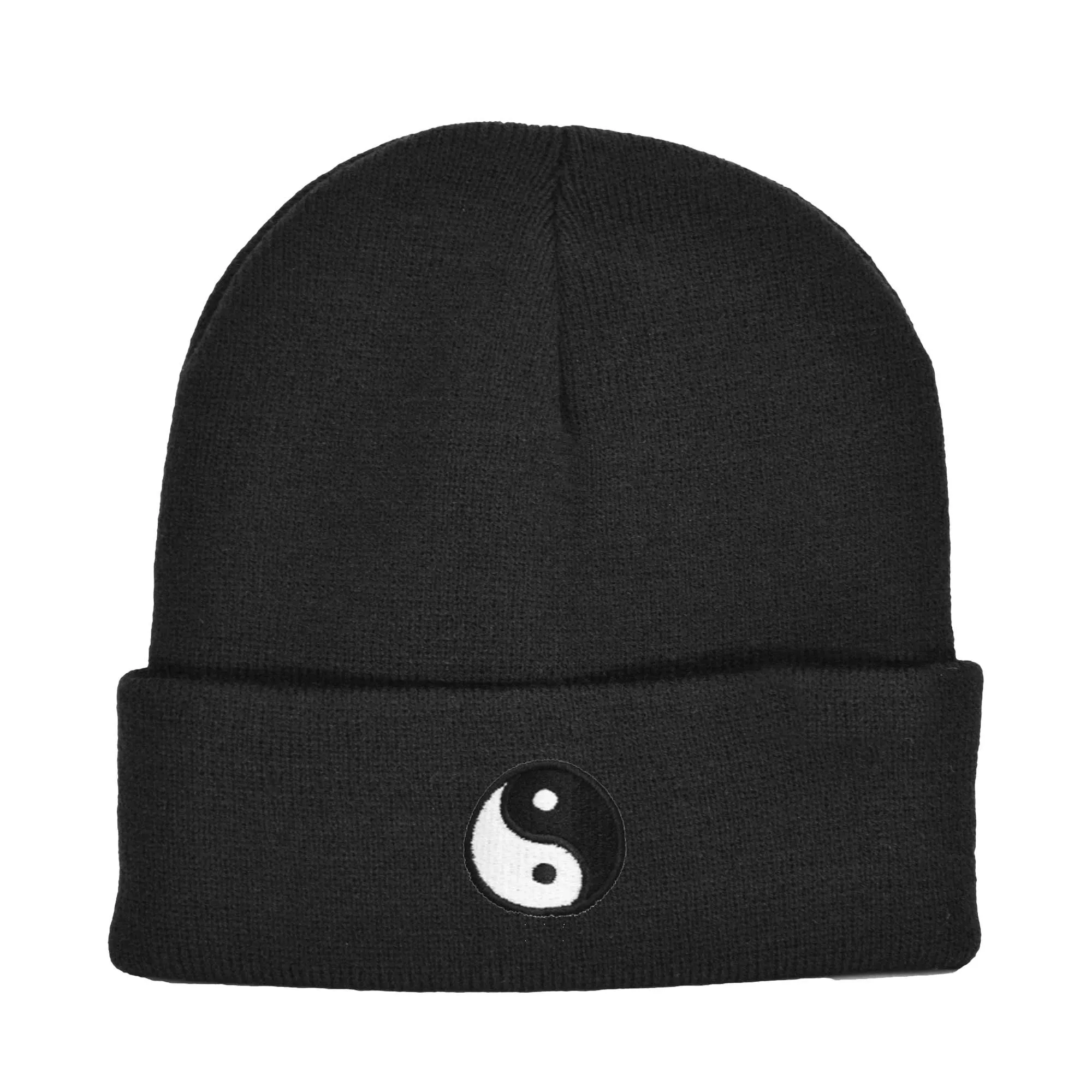 Dalix Yin Yang Beanie casual-embroidered-cap