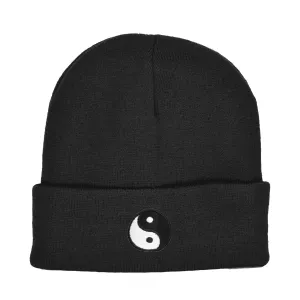 Dalix Yin Yang Beanie casual-embroidered-cap