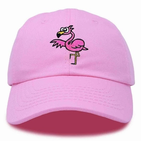 Dalix Fiona the Flamingo Hat casual-embroidered-cap
