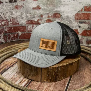 Dally Up 2nd Amendment Leather Patch Cap casual-baseball-cap