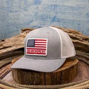 Dally Up American Flag 2nd Amendment Patch Hat casual-baseball-cap